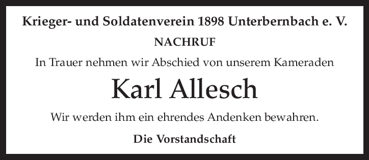 Karl Allesch