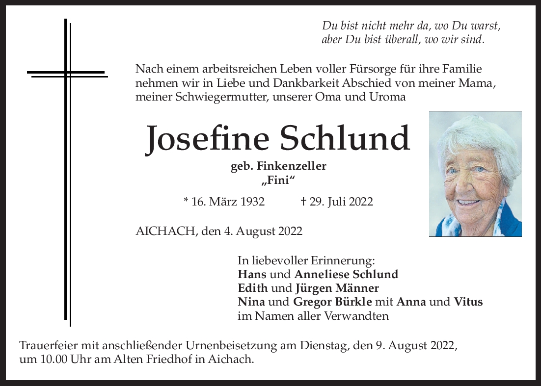 Jose­fi­ne Schlund