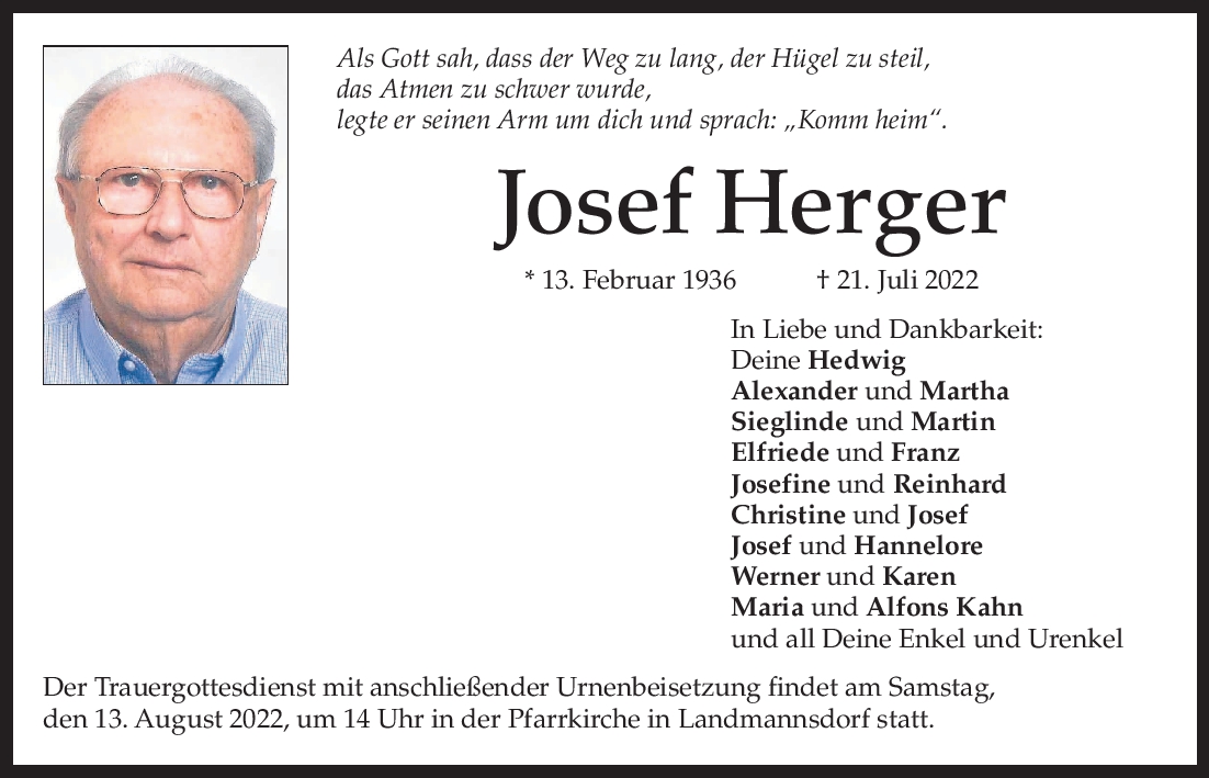 Josef Her­ger
