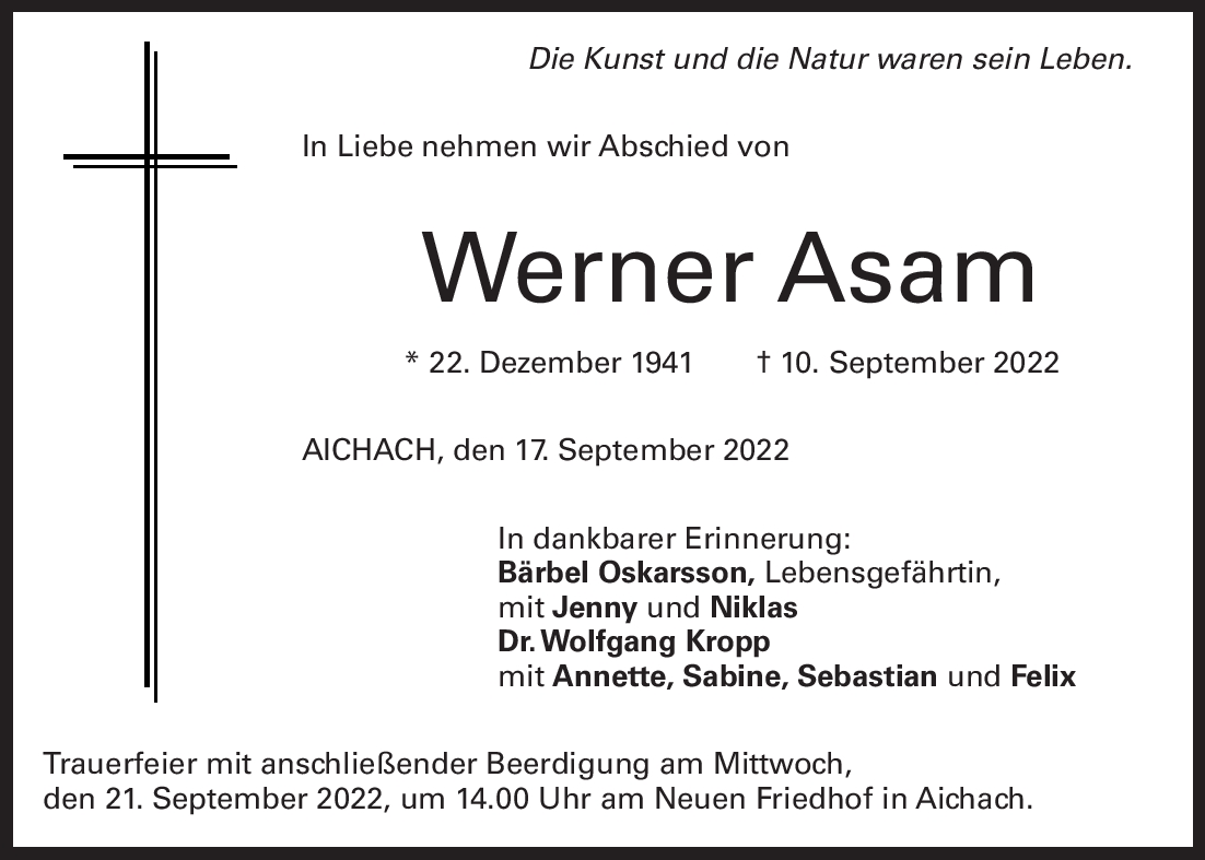 Wer­ner Asam