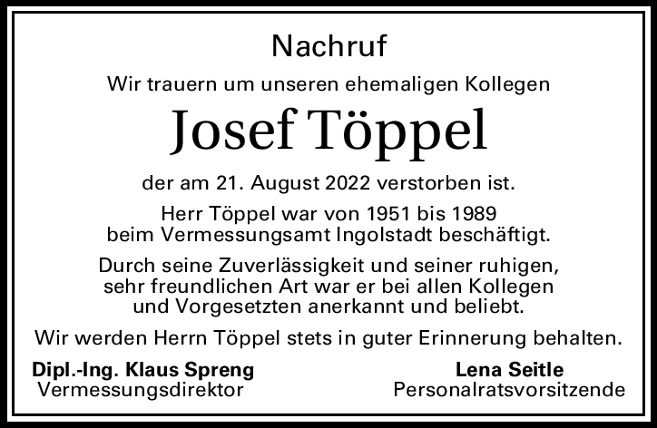 Josef Töp­pel