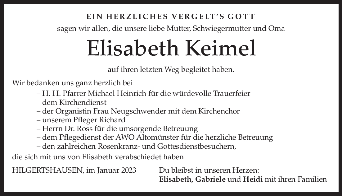 Eli­sa­beth Kei­mel