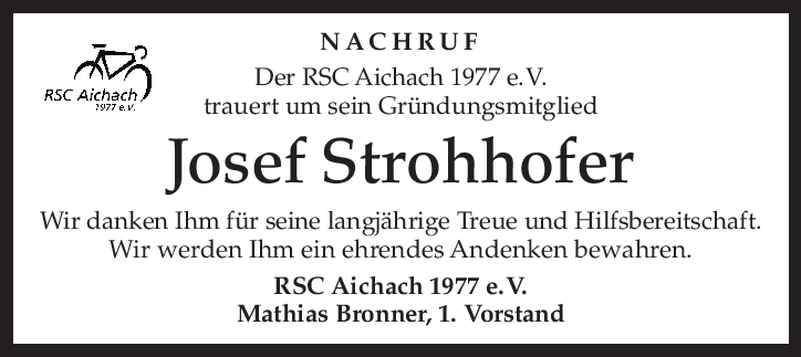 Josef Stroh­ho­fer