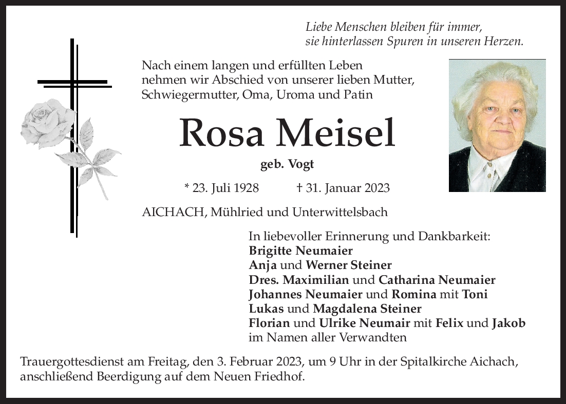 Rosa Mei­sel