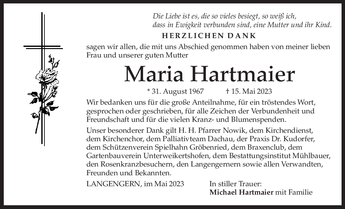 Maria Hart­mai­er
