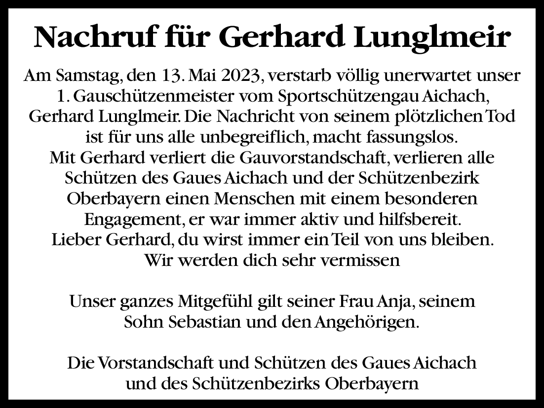 Ger­hard Lun­glmeir