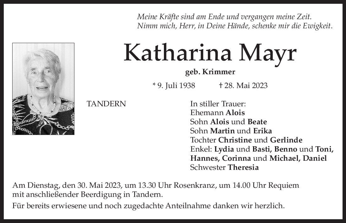 Katha­ri­na Mayr