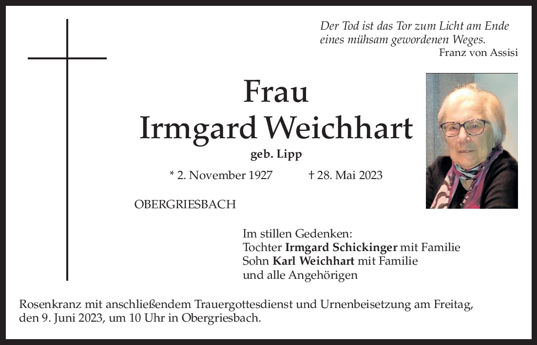 Irm­gard Weich­hart