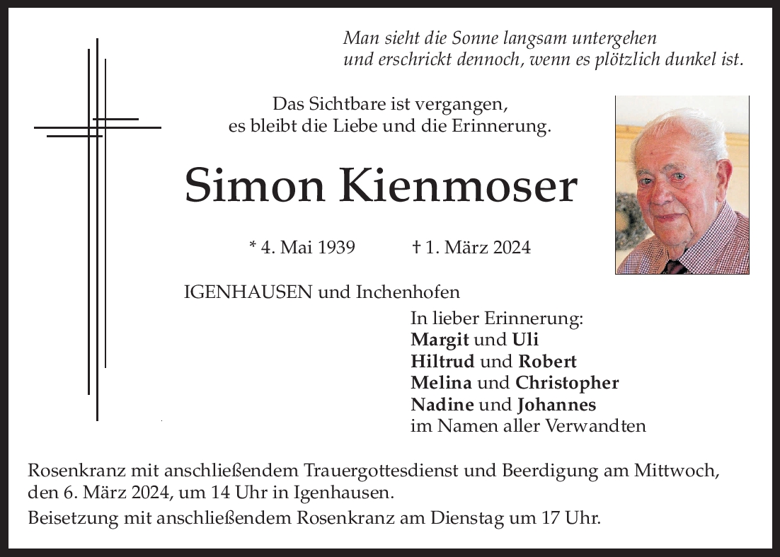 Simon Kien­mo­ser
