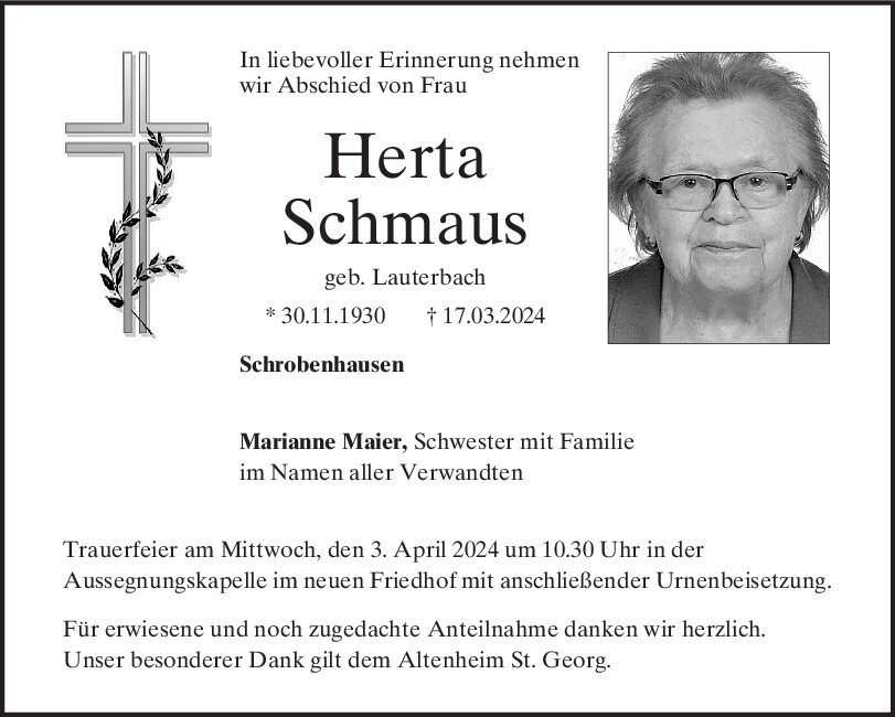Her­ta Schmaus