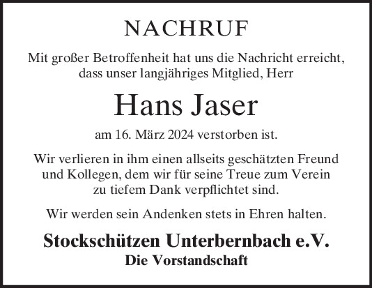 Hans Jaser