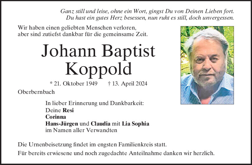 Johann Bap­tist Kop­pold
