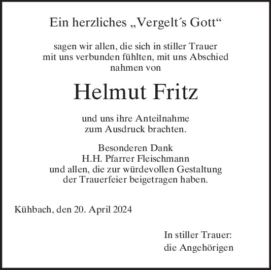 Hel­mut Fritz