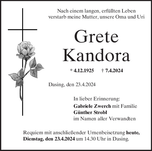 Gre­te Kan­do­ra
