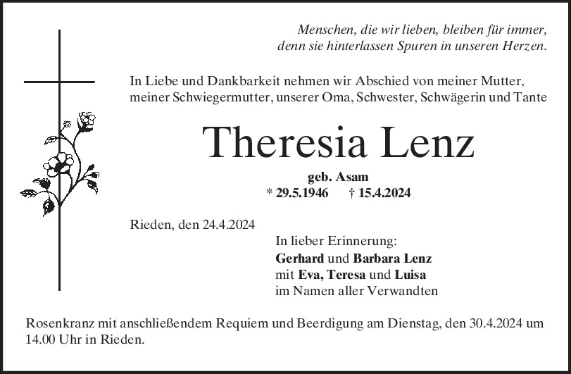The­re­sia Lenz