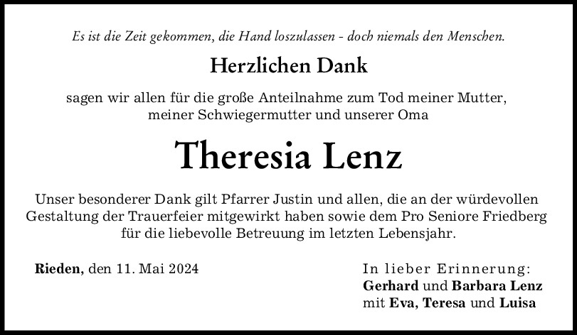The­re­sia Lenz